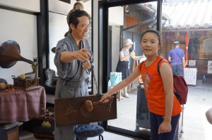 「奈良町 和文化の体験」～中国から御来館　昔人体験～