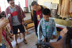 「奈良町 和文化の体験」～中国、台湾から御来館　昔人体験～